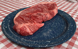 Sirloin Strip Steak, Dry Aged Charolais, Flash Frozen, 2.30 LBS Average Weight